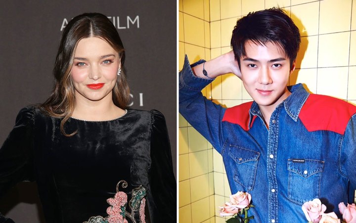 Miranda Kerr Kenang Hadiah Manis dari Sehun EXO, Fans Ikutan Heboh