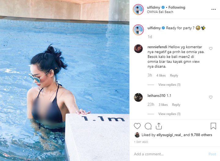 Putri Ely Sugigi Pakai Bikini di Kolam Mewah Bali Jadi Bahan Nyinyiran, Sang Ibu Beri Pembelaan