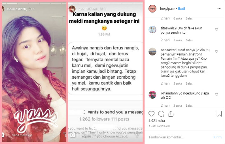 Fans Sanjung Rosa Meldianti \'Berhati Baja\' Gara-Gara Tetap Tegar Meski Sering Dihujat