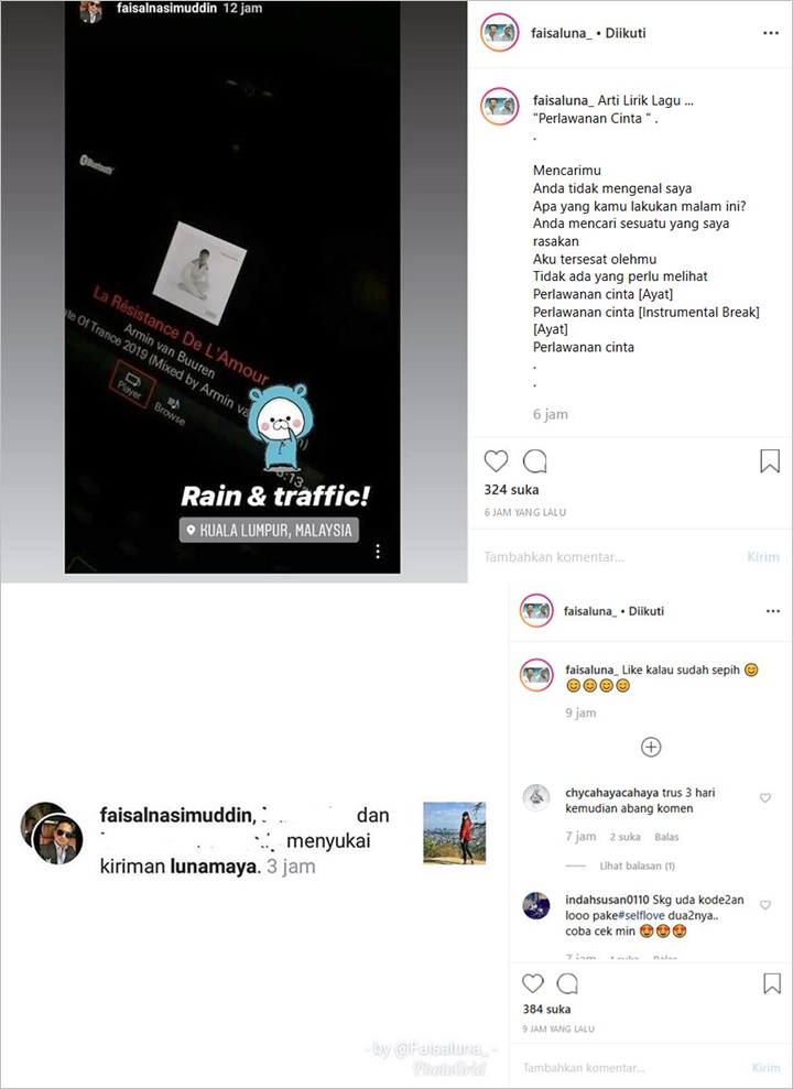 Faisal Kangen Luna