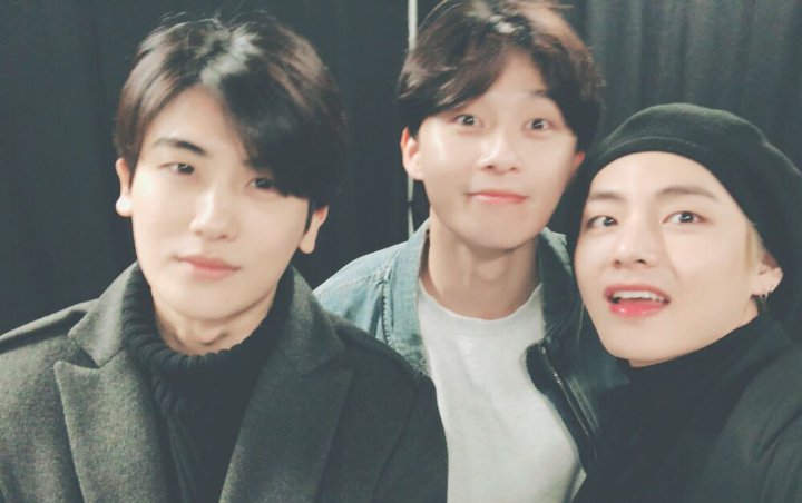 V BTS Girang Pamer Kejutan dari Hyungsik dkk, Park Seo Joon Kesudahannya Keturutan Balas Dendam