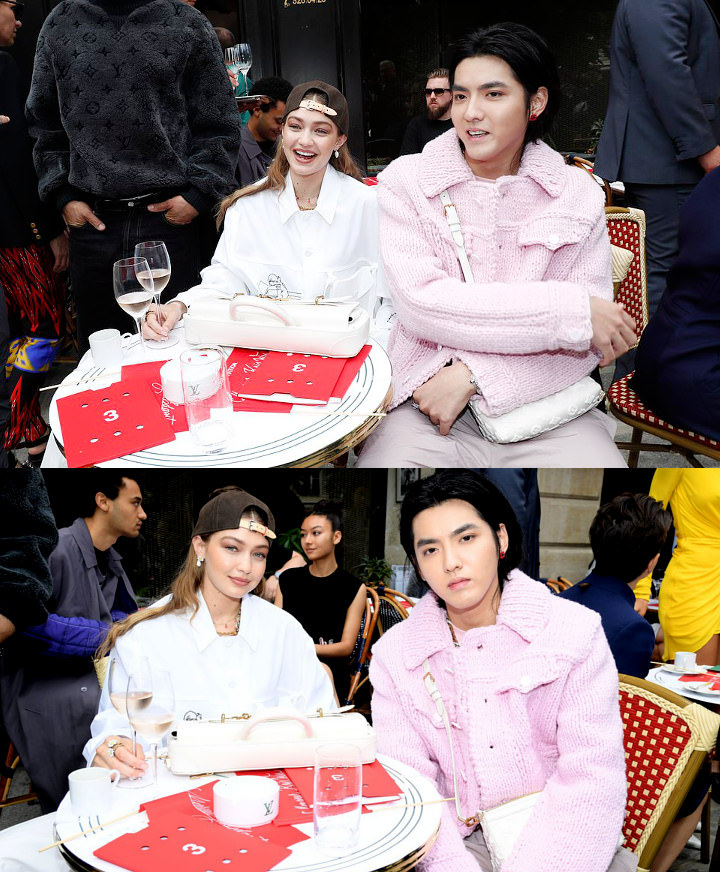 Kris Wu Akrab dengan Gigi Hadid di Fashion Show, Gosip Kencan Hingga Busana \'Norak\' Jadi Sorotan