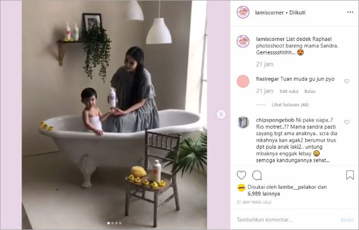 Putra Sandra Dewi Syuting Iklan Bikin Gemas, Raphael Moeis Dipuji Bak Goo Jun Pyo