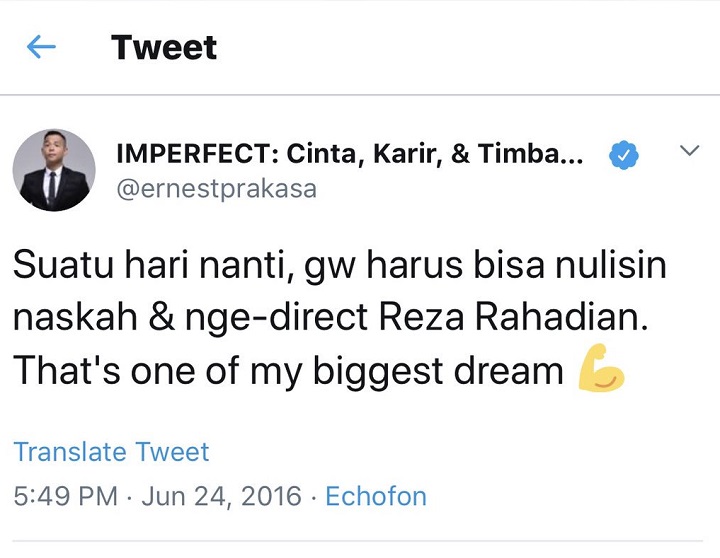 Cuitan Lawas Ernest