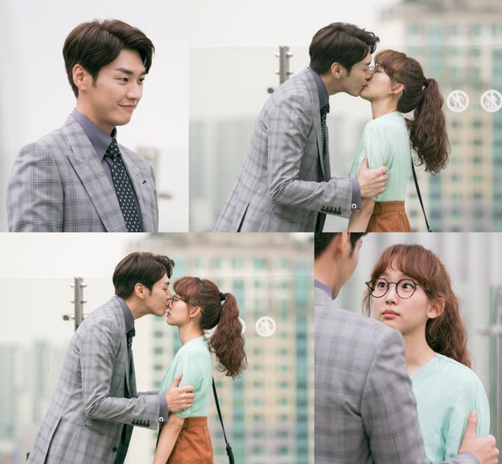 Kim Young Kwang dan Jin Ki Joo ciuman