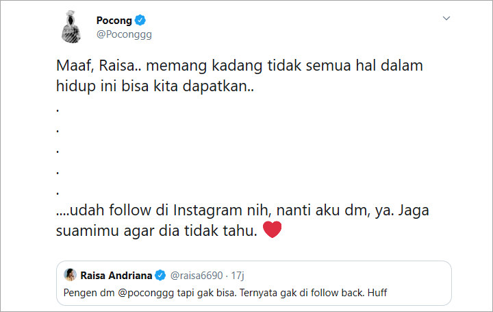 Raisa Mendadak \'Ngambek\' ke Pocong, Istri Hamish Daud Justru Bikin Netter Iri