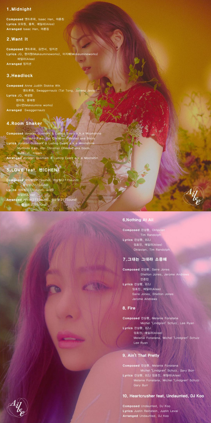 Ailee Rilis Tracklist Album Comeback \'ButterFLY\', Ada Lagu Kolaborasi Bareng Chen EXO