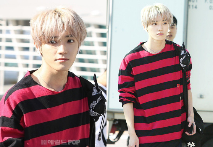 Wajah Ganteng Taeyong NCT 127 Dapat Pujian Selangit Saat Berangkat ke Rusia