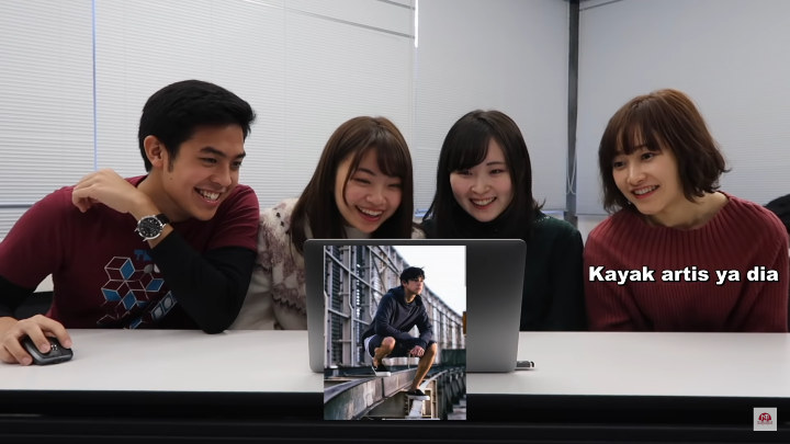 Reaksi Cewek Jepang Lihat Al Ghazali \'Sugoi\' Hingga Kaesang Pangarep Ototnya Mantul!