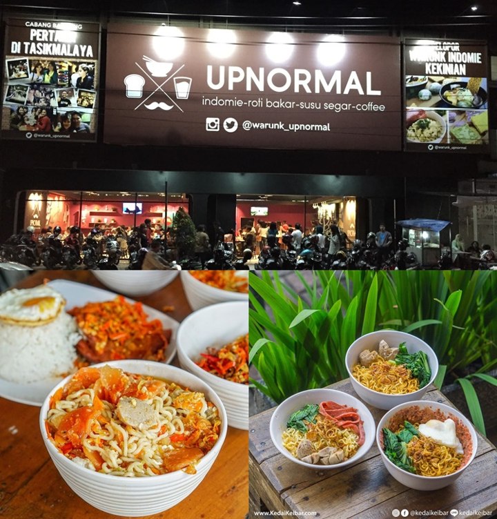 Nikmati sensasi Makan Indomie Hits Di Warunk Upnormal