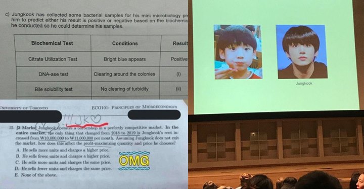 Jungkook BTS Sering Nongol di Soal Ujian Kuliah