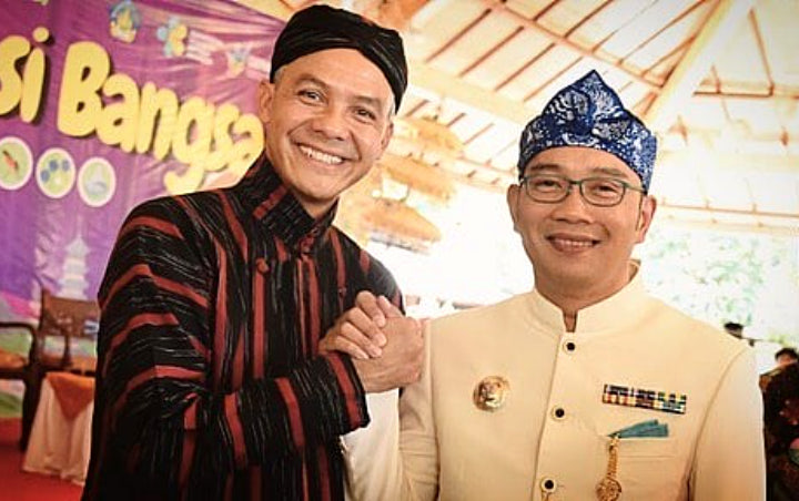 Ridwan Kamil Unggah Foto Bersama Ganjar Pranowo, Netter: Capres-Cawapres 2024