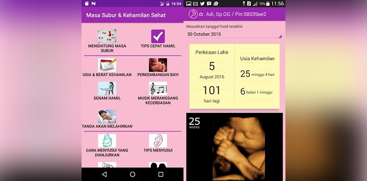 Rencanakan Kehamilanmu dengan Mengunduh Aplikasi Masa Subur dan Kehamilan Sehat