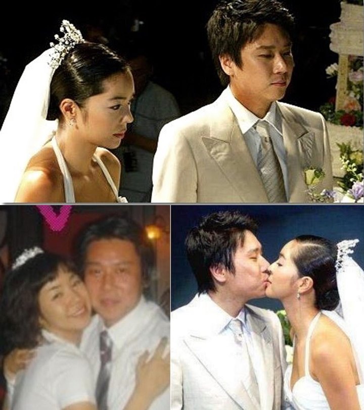 Penyanyi Lee Sang Min dan Aktris Lee Hye Young (14 Bulan)