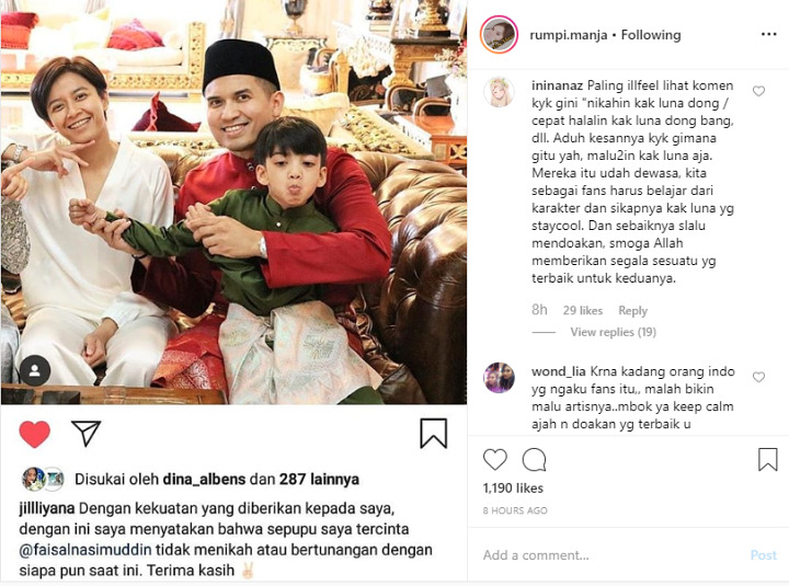 Faisal Nasimuddin \'Gebetan\' Luna Maya Diisukan Punya Tunangan, Pihak Keluarga Beri Bantahan