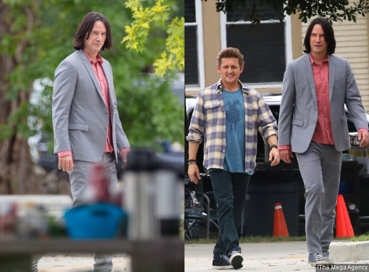 Keanu Reeves Cukur Brewok Demi Film \'Bill and Ted 3\', Masih Ganteng?