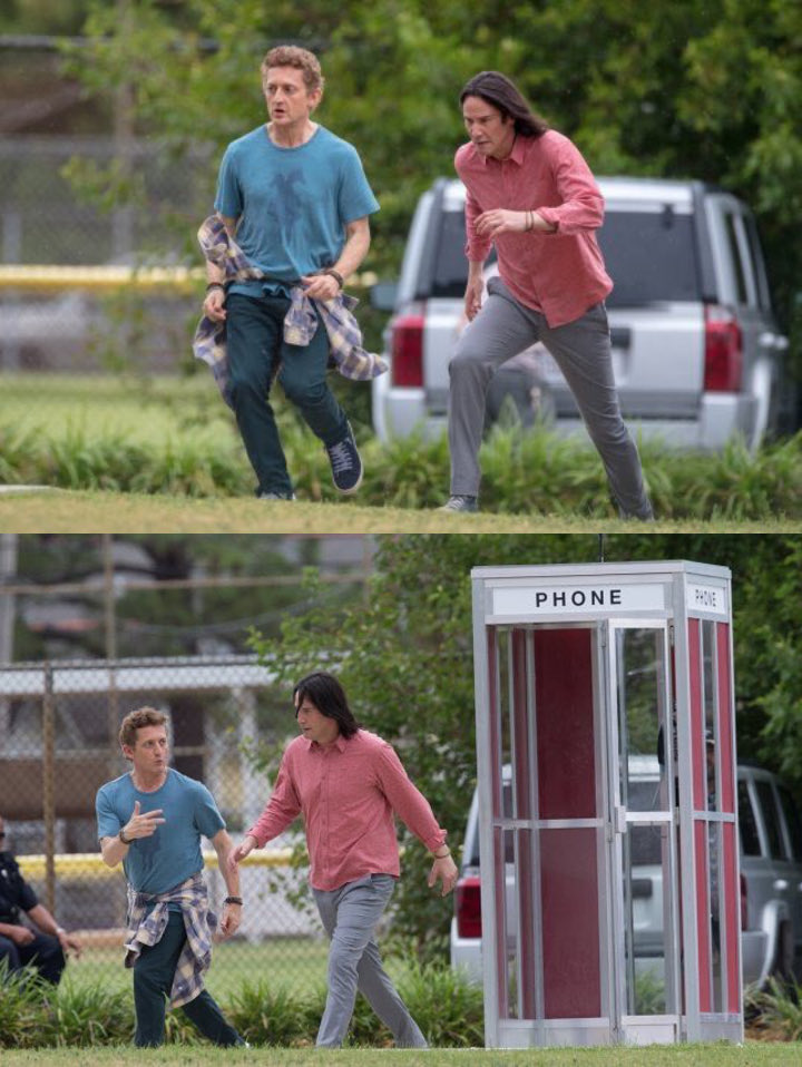 Keanu Reeves Cukur Brewok Demi Film \'Bill and Ted 3\', Masih Ganteng?