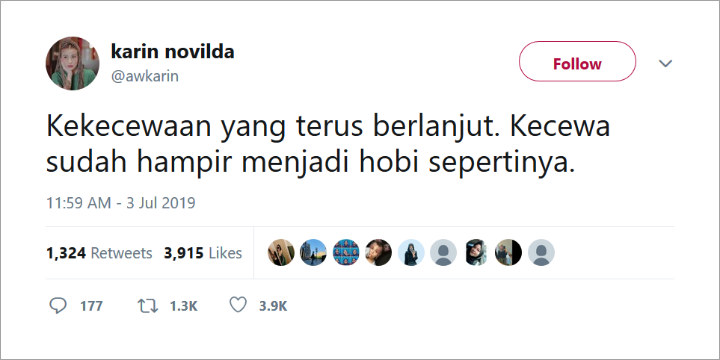 Awkarin Sebut Kecewa Sebagai Hobi, Netter Prihatin Bandingkan Akun IG Dan Twitter