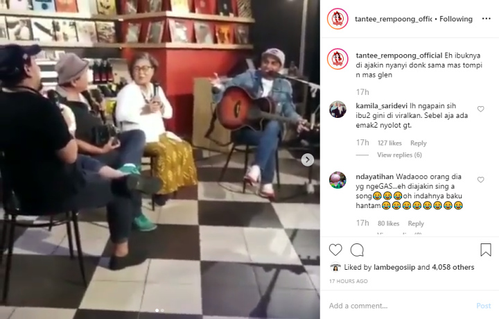 Tompi Glenn dan Mak Mak Viral