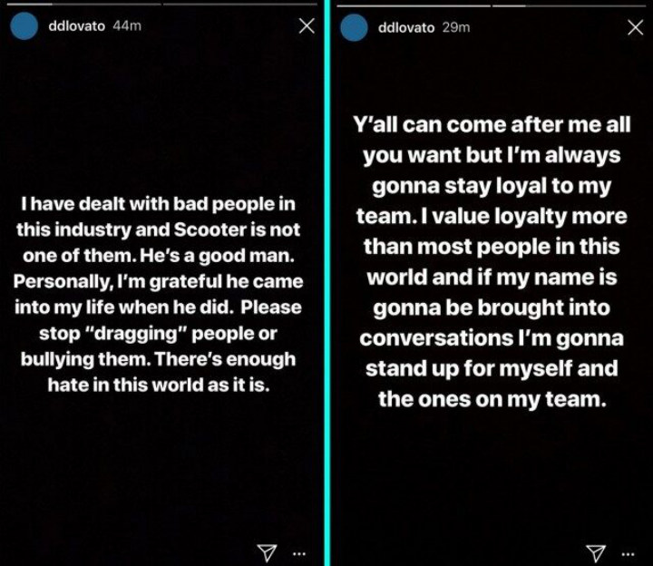 Demi Lovato Umumkan Hiatus dari Media Sosial Usai Komentari Konflik Taylor Swift dan Scooter Braun