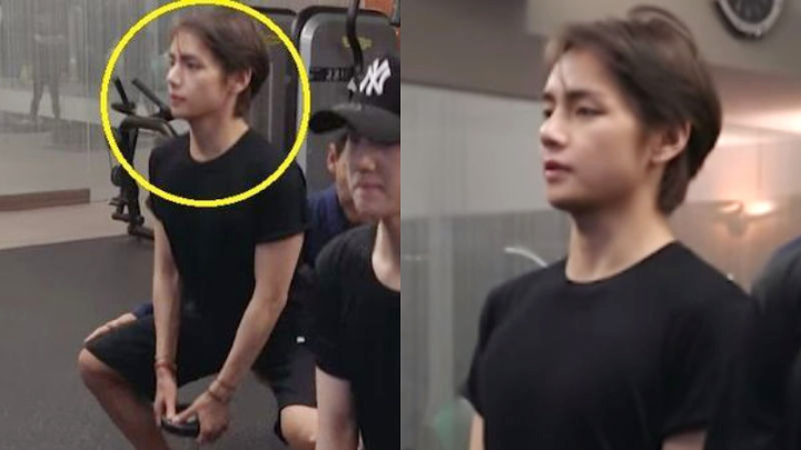V BTS Tetap Tampan Meski Berkeringat dan Rambut Berantakan