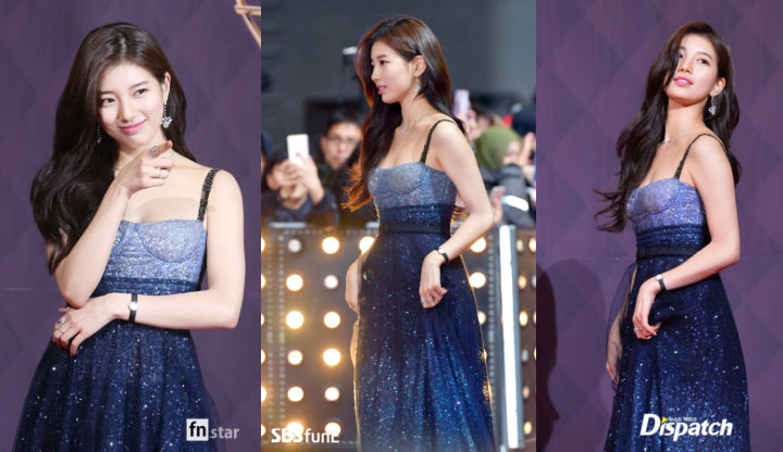 Suzy dan Song Ji Hyo Ternyata Pernah Kembaran Gaun Super Seksi 1