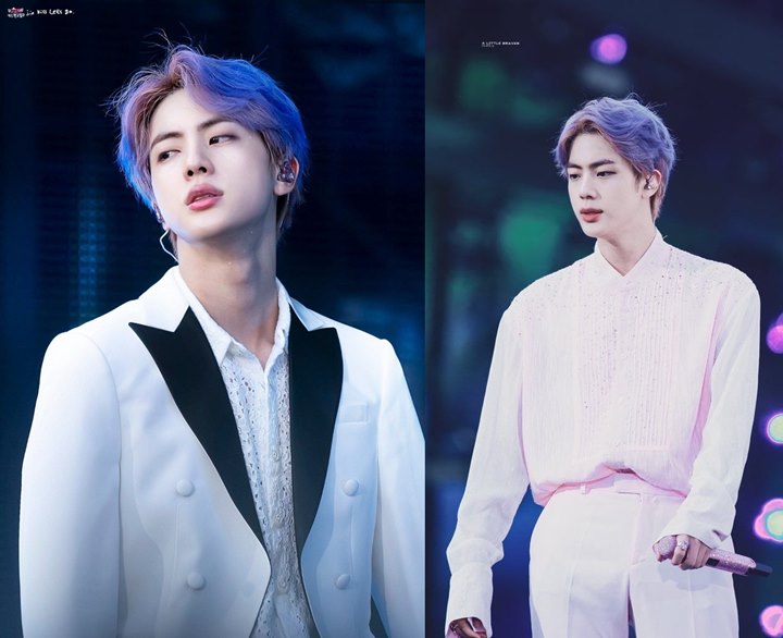 Jin BTS Gagal Semir Rambut Sendiri