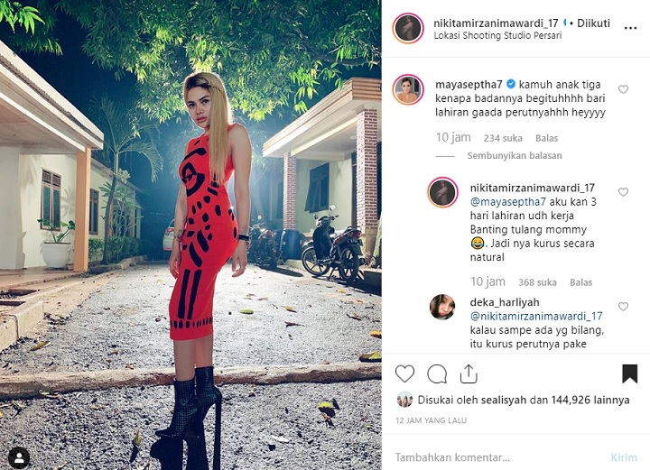Komentar Maya Septha dan Nikita Mirzani