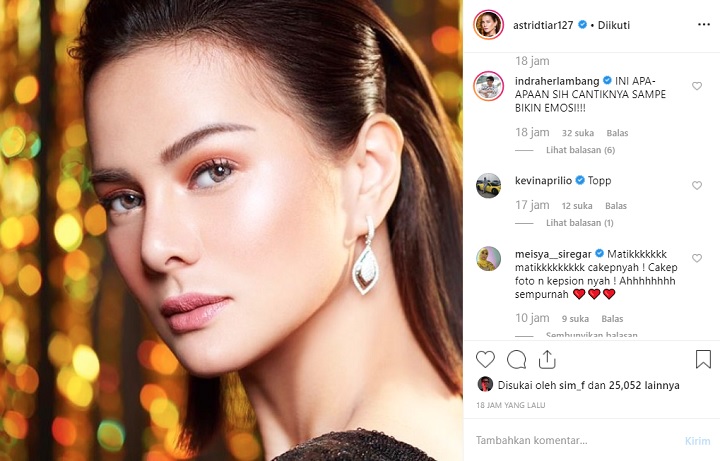 Komentar Astrid Tiar dan Indra Herlambang