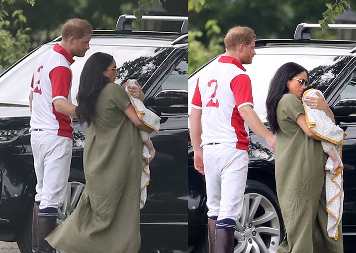 Meghan Markle Ajak Sang Putra Tampil Perdana di Depan Publik Saat Hadiri Pertandingan Polo