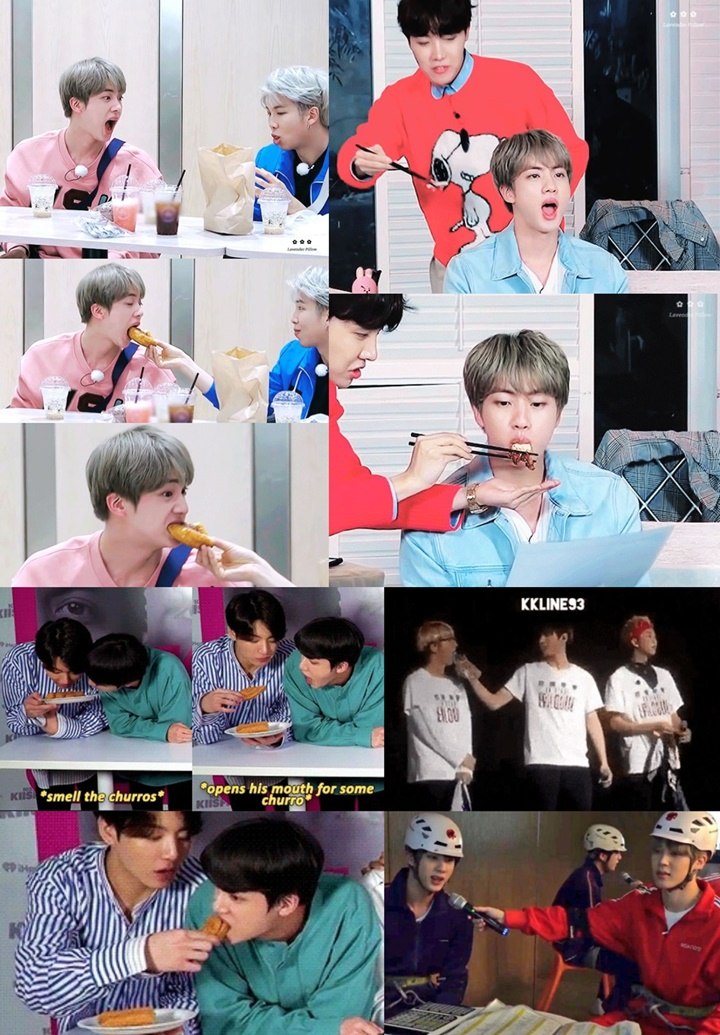 Jin Ternyata Sering Gunakan Trik Imut Ini Jika Ingin Disuapi Member BTS