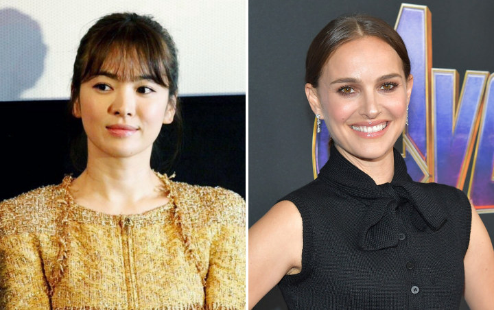 Song Hye Kyo Dievaluasi Tidak Keok Indah dari Natalie Portman Dikala Pose Bareng