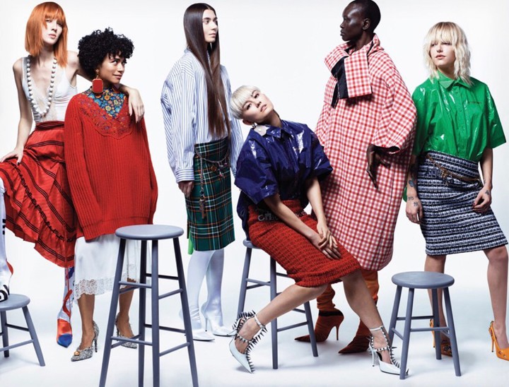 Nyentrik di Majalah US Vogue Edisi Maret 2018