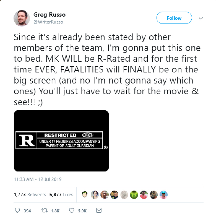 \'Mortal Kombat\' Joe Taslim Bakal Dapat Rating Dewasa, Siap Tampilkan Gerakan Fatality
