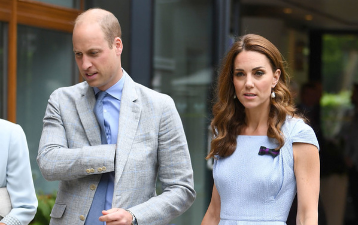 Momen Langka Kate Middleton dan Pangeran William Pamer Kemesraan di Final Wimbledon 2019