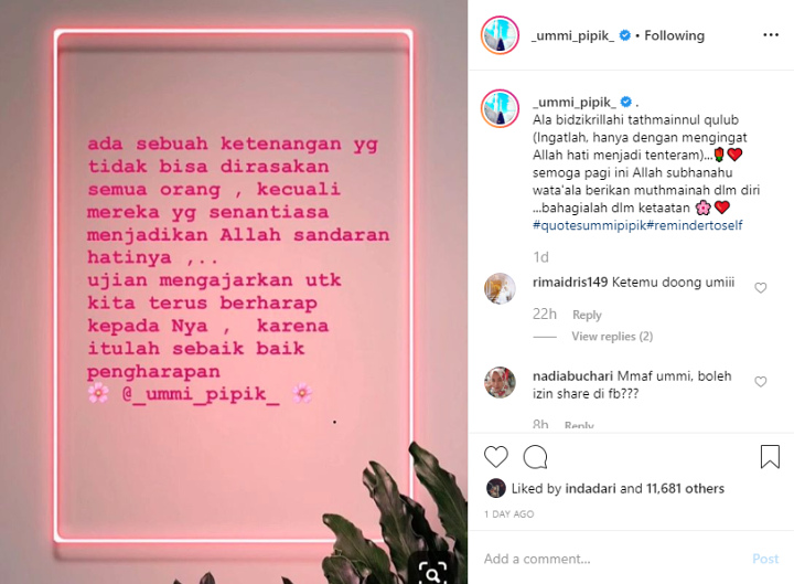 Nasihat Pipik
