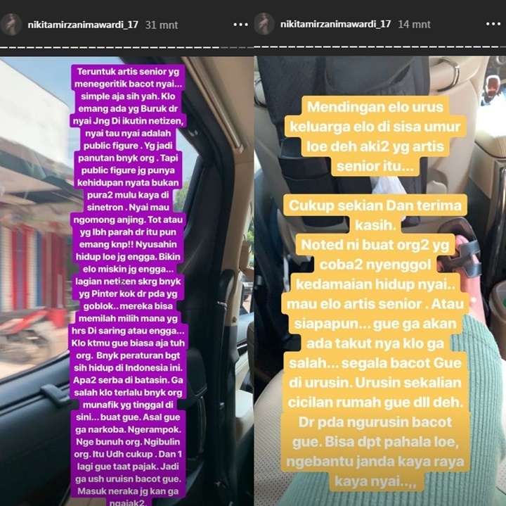 Anwar Fuadi VS Nikita Mirzani