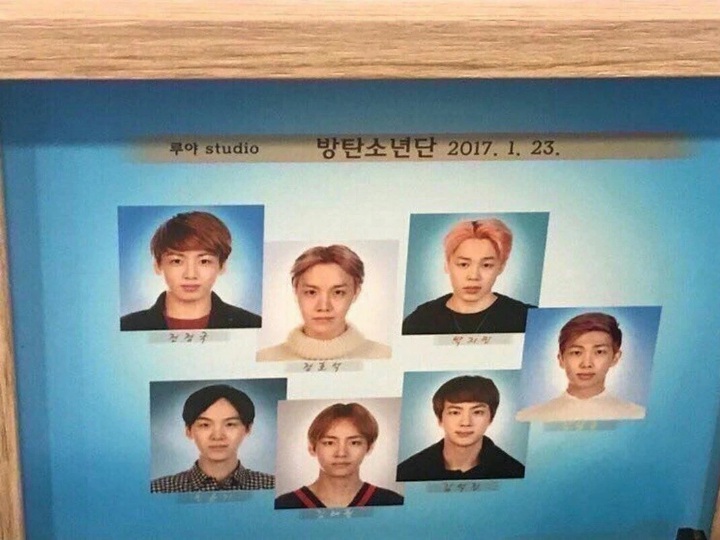 Dandanan BTS di Foto Paspor Bikin Ngakak Maksimal