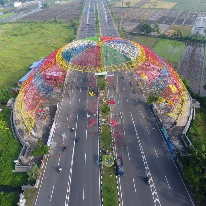 Gerbang Tembolaq, Ikon Kota Baru di Mataram yang Mirip Tudung Saji