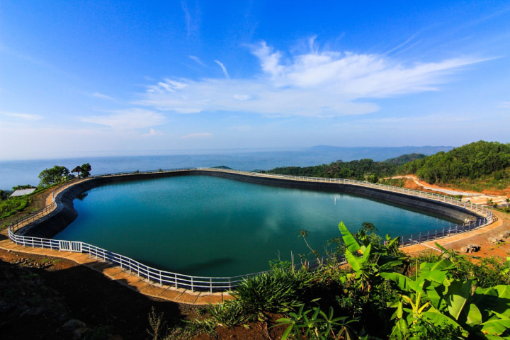 Embung Nglanggeran, Ikon Kota Baru di Gunungkidul, Yogyakarta