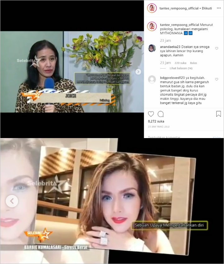 Kondisi Barbie Kumalasari Doyan Bohong Dianalisa Kondisi Barbie Kumalasari Doyan Bohong Dianalisa