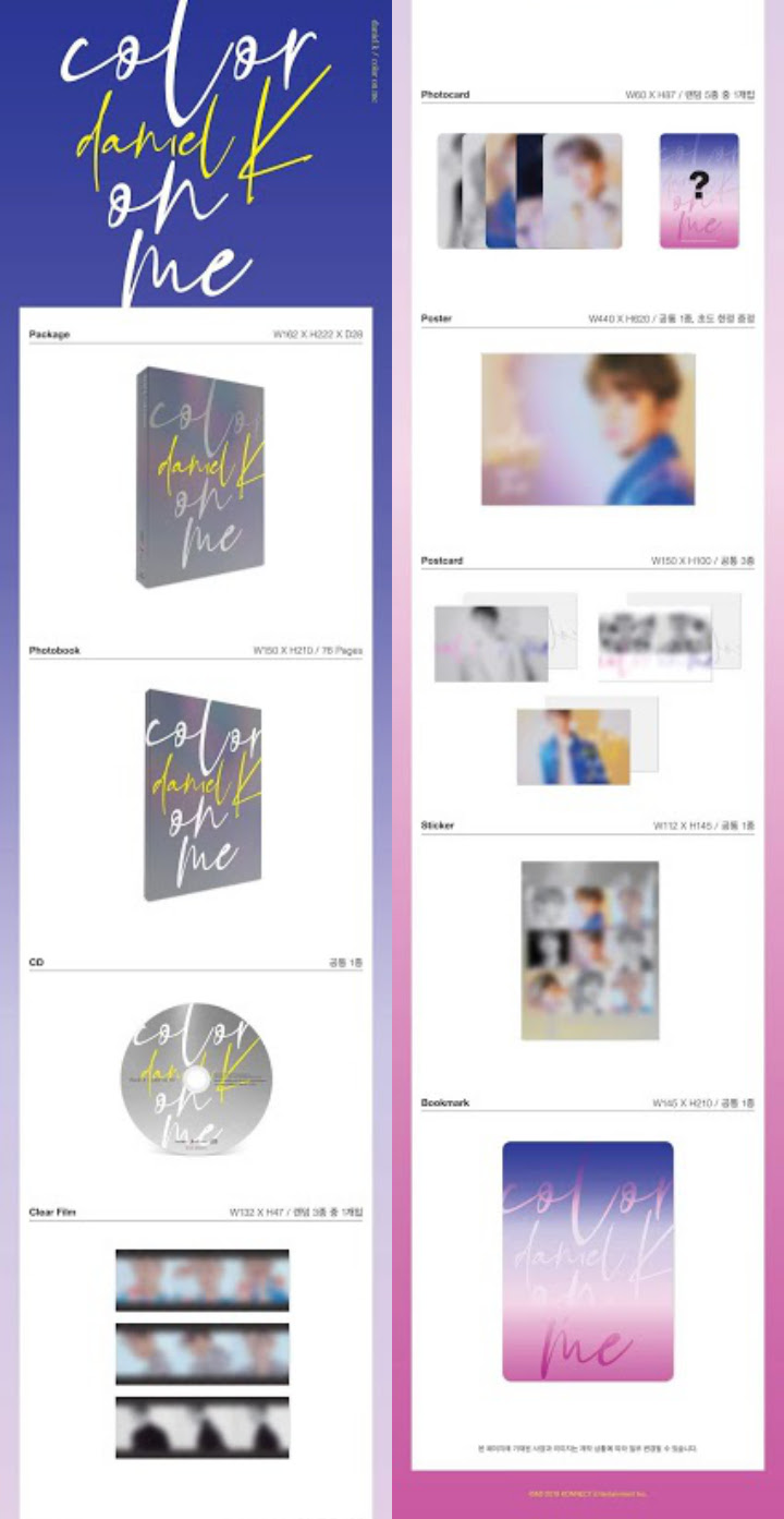 Desain Album Debut Kang Daniel \'Color On Me\' Banjir Pujian Netter Hingga Tuai Cibiran Kampungan