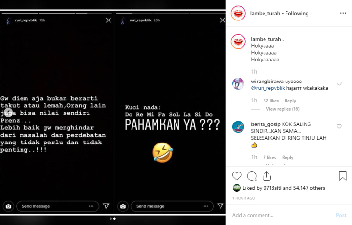 InstaStory Ruri Repvblik