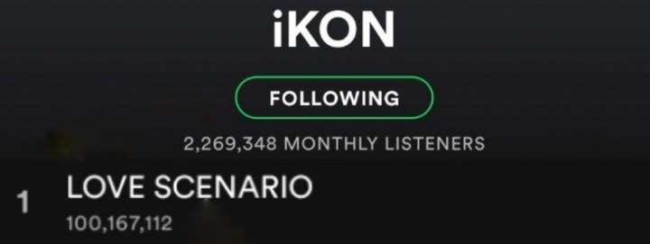 Lagu iKON \'Love Scenario\' Sukses Capai 100 Juta Kali Didengarkan Di Spotify