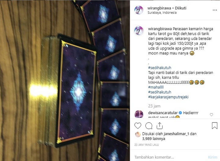 Wirang Sindir Vanessa Angel