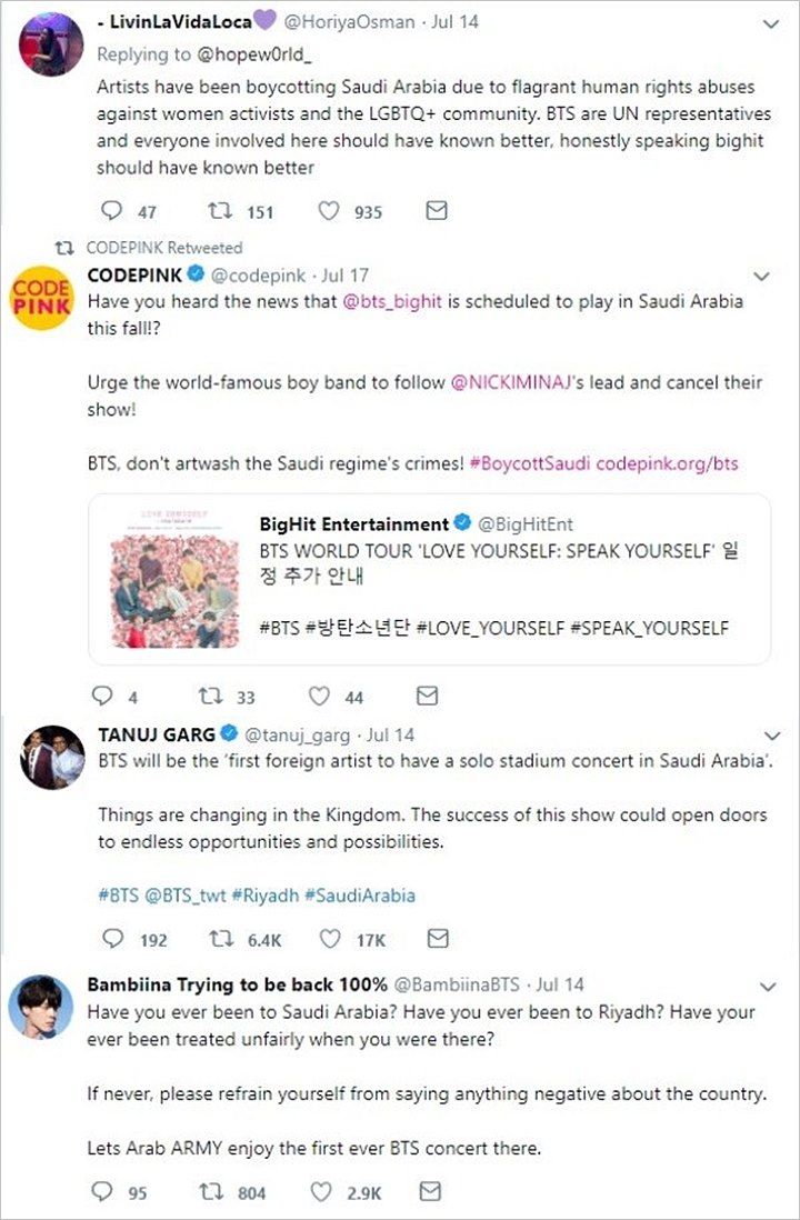 Konser BTS \'Speak Yourself\' Di Arab Saudi Ternyata Berdampak Sangat Besar Hingga Tuai Pro Kontra