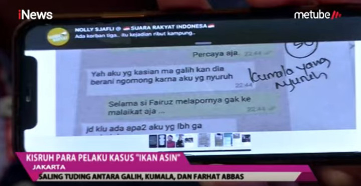 Farhat Abbas Beber Bukti Chat Barbie Kumalasari Minta Galih Ginanjar Sindir Fairuz A. Rafiq