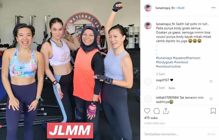 Luna Maya di GYM