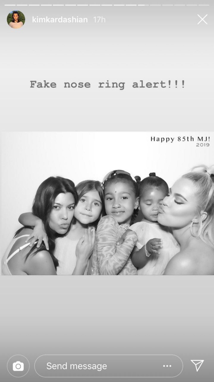 North West Putri Kim Kardashian Pakai Tindik Padahal Baru 6 Tahun, Sang Ibu Beri Klarifikasi