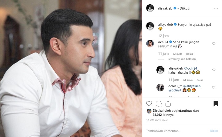Unggahan Ali Syakieb